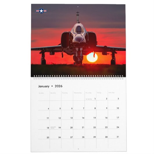 F-4 FANTOM KALENDER (Jan 2026)