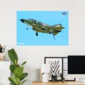 F-4 FANTOM POSTER (Thuiskantoor)