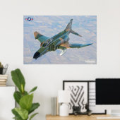 F-4 FANTOM POSTER (Thuiskantoor)