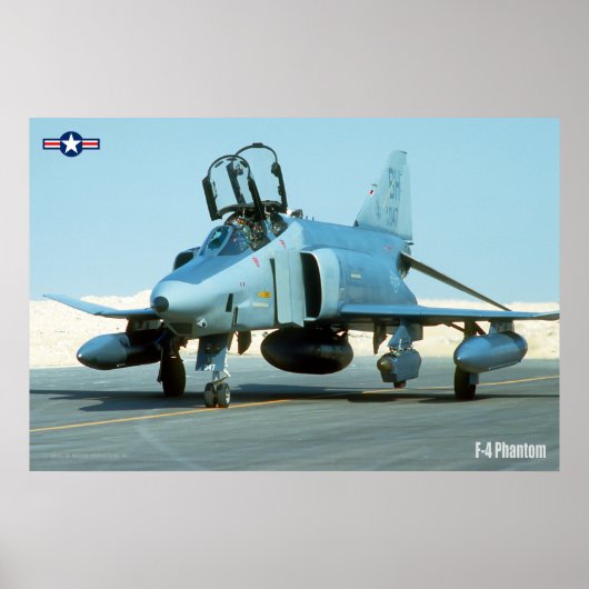 F-4 FANTOM POSTER (Voorkant)