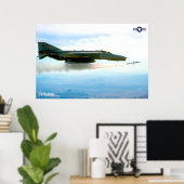F-4 FANTOM POSTER (Thuiskantoor)