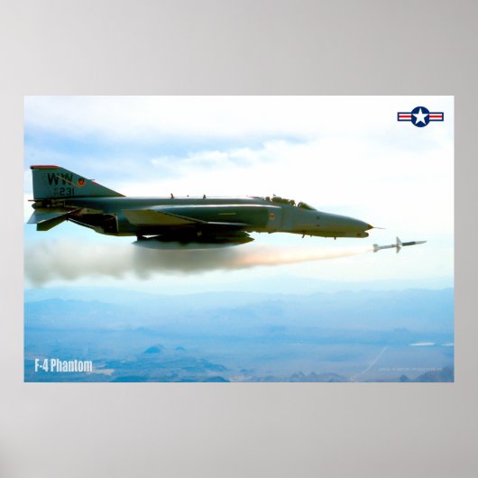 F-4 FANTOM POSTER (Voorkant)