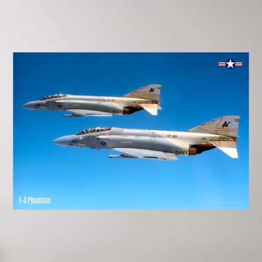 F-4 FANTOM POSTER (Voorkant)