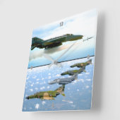 F-4 FANTOM VIERKANTE KLOK (Hoek)