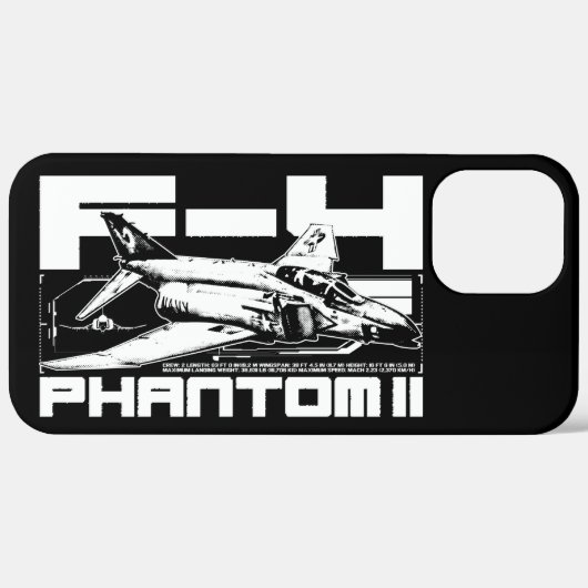 F-4-fantoom II Case-Mate iPhone Case (Achterkant / Rechts)