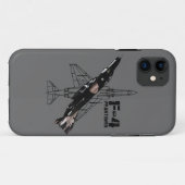 F-4-fantoom II Case-Mate iPhone Case (Achterkant (horizontaal))