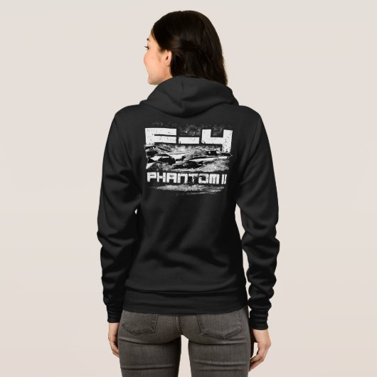 F-4-fantoom II Hoodie (Achterkant volledig)