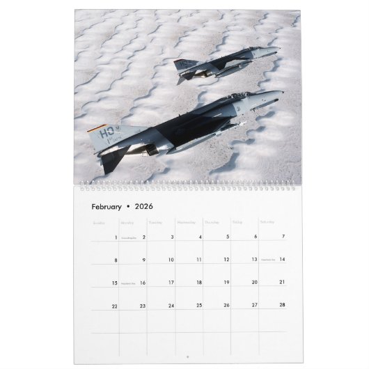 F-4-fantoom II Kalender (Feb 2026)