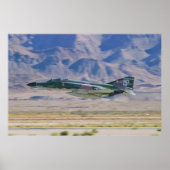 F-4-fantoom II - lagepas Poster (Voorkant)