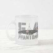 F-4-fantoom II Matglas Koffiemok (Links)