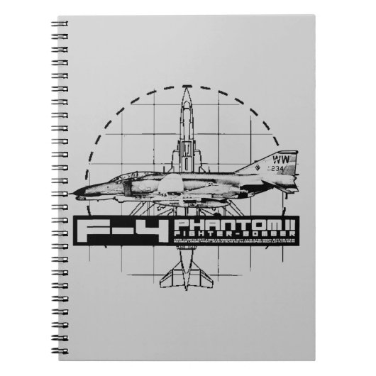 F-4-fantoom II Notitieboek (Voorkant)