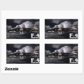 F-4-fantoom II Rechthoekige Sticker (Vel)