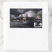 F-4-fantoom II Rechthoekige Sticker (Tas)