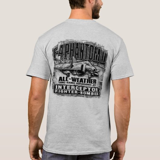 F-4-fantoom II T-shirt (Achterkant)