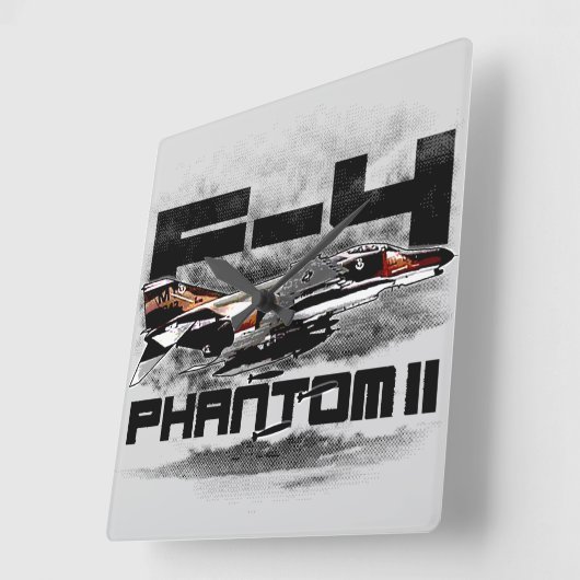 F-4-fantoom II Vierkante Klok (Hoek)