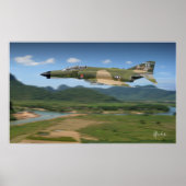 "F-4 Lage pas" Poster (Voorkant)