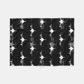 F-4 Militair vliegtuig met vuursteentje Phantom II Fleece Deken (Voorkant (Horizontaal))