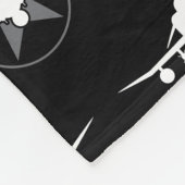 F-4 Militair vliegtuig met vuursteentje Phantom II Fleece Deken (Hoek)