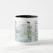 F-4 Phantom Crew Chief 11Oz Coffee-Mok Mok (Midden)