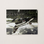 F-4 Phantom Fighter Jet Legpuzzel (Horizontaal)