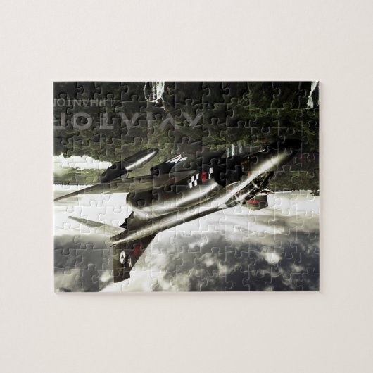 F-4 Phantom Fighter Jet Legpuzzel (Horizontaal)