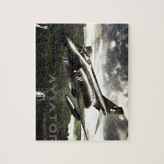 F-4 Phantom Fighter Jet Legpuzzel (Verticaal)