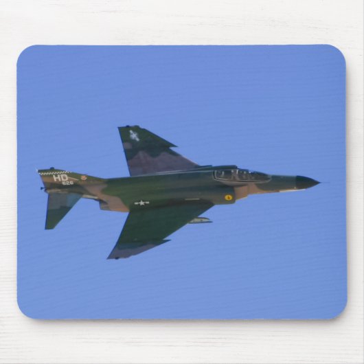 F-4 Phantom II Canopy Pass Mousepad Muismat (Voorkant)