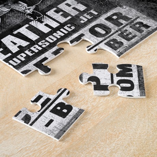 F-4 Phantom II Jigzaag Puzzle Puzzle Legpuzzel (Zijkant)