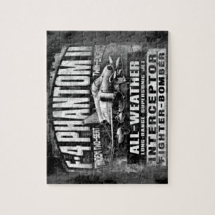 F-4 Phantom II Jigzaag Puzzle Puzzle Legpuzzel