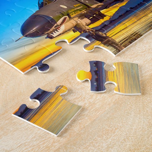 F-4 PHANTOM II "MONTAGE" LEGPUZZEL (Zijkant)