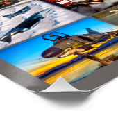 F-4 PHANTOM II "MONTAGE" PERFECT POSTER (Hoek)