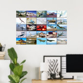 F-4 PHANTOM II "MONTAGE" POSTER (Thuiskantoor)