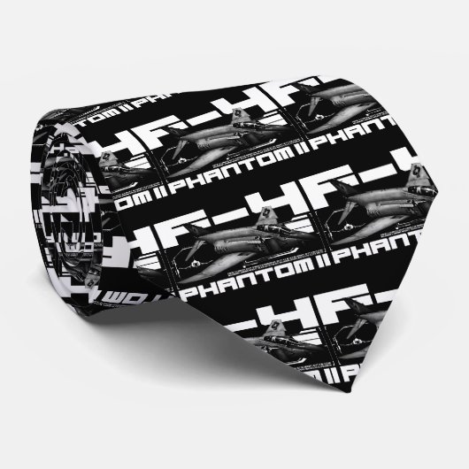 F-4 Phantom II-Stropdassen Stropdas (Opgerold)