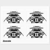 F-4 Phantom Spook Rechthoekige Sticker (Vel)