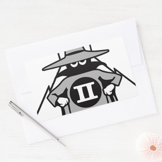 F-4 Phantom Spook Rechthoekige Sticker (Envelop)