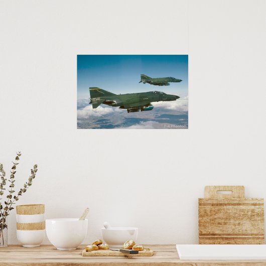 F-4 poster voor fantoom (Keuken)