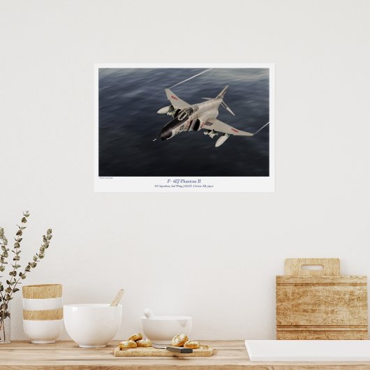 F-4EJ Phantom II Poster (Keuken)