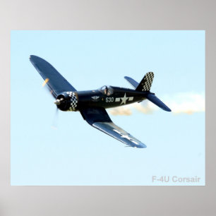 F-4U Corsair-poster Poster