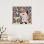 F.58v. maart: boomstammen poster (Keuken)