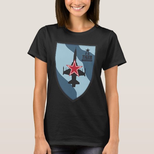 F 5 Aggressor 1 T-shirt (Voorkant)