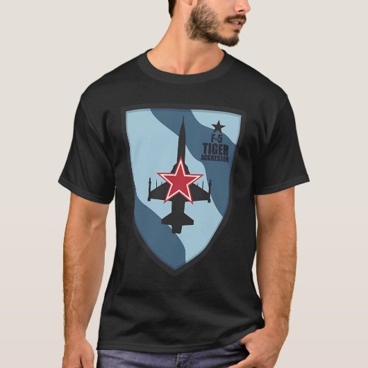 F 5 Aggressor 1 T-shirt (Voorkant)