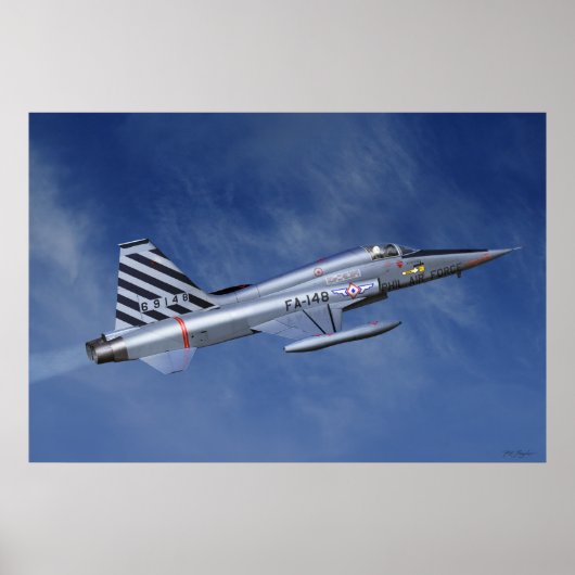 F-5 Freedom Fighter Poster (Voorkant)