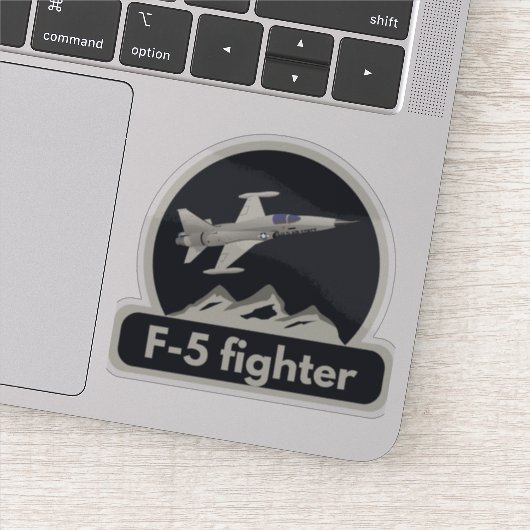 F-5 Licht Vliegtuig Sticker (Detail)