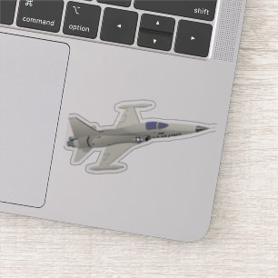 F-5 Licht Vliegtuig Sticker