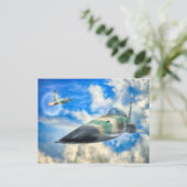 F-5N Tiger II FIGHTER JET "GOED SUPER SONIC" Briefkaart (Staand voorkant)