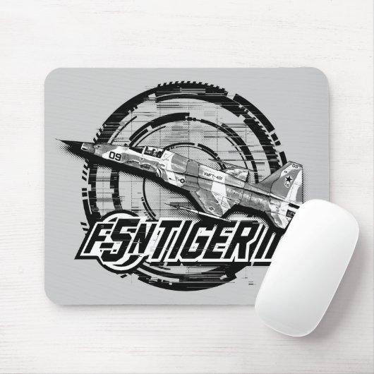 F-5N tijger II Muismat (Met muis)