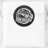 F-5N tijger II Ronde Sticker (Tas)