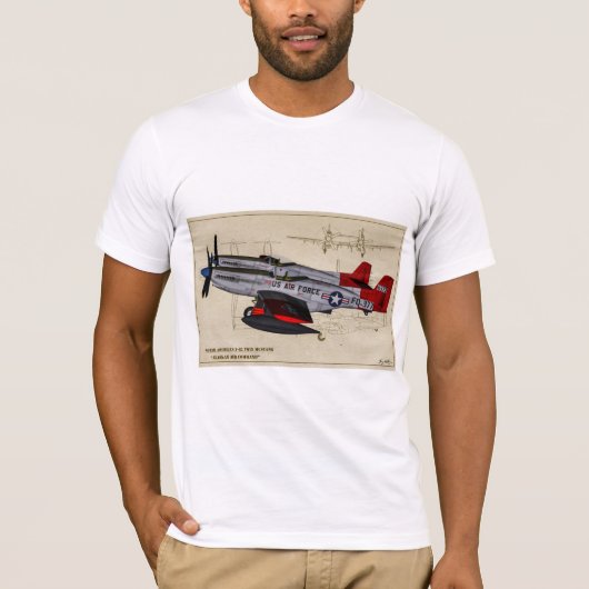 F-82 Twin Mustang Profile Shirt (Voorkant)
