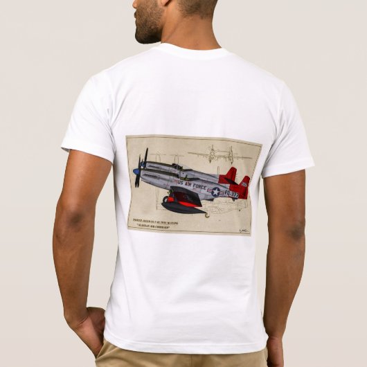 F-82 Twin Mustang Profile Shirt (Achterkant)