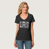 F-82 Twin Mustang T-shirt (Voorkant volledig)
